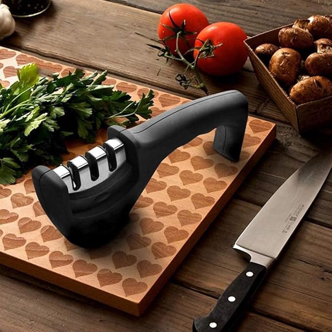 Kitchen Knife Sharpener- 3 Stage Sharpening Tool