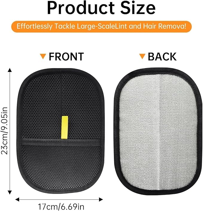 Pet Hair Removal Gloves for Cats & Dogs