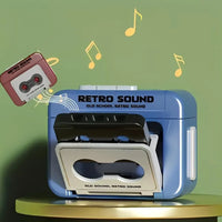 Retro Mini Sound Recorder Keychain