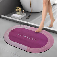 Anti-Skid Water Soaking Rubber Mat (Set of 2)