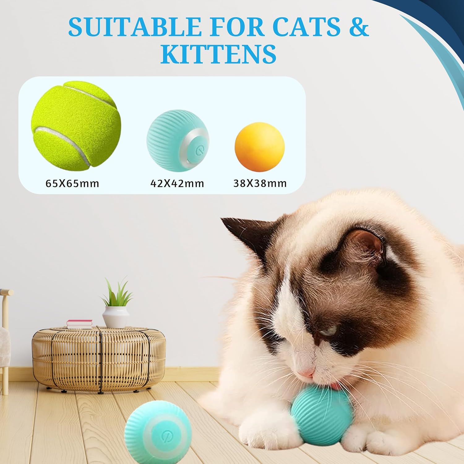Smart Automatic Cat Ball