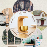 Wooden Brass Door Bell Chime