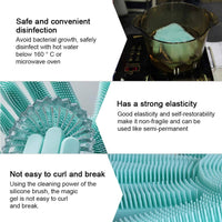 Silicone Dishwashing Gloves | Reusable Heat-Resistant Cleaning Gloves