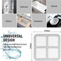 Disposable Hair Catcher Drain Mesh Stickers (Set of 20)