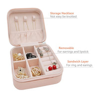 Mini Jewelry Travel Organizer Box