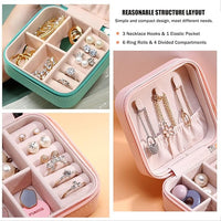 Mini Jewelry Travel Organizer Box