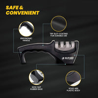 Kitchen Knife Sharpener- 3 Stage Sharpening Tool