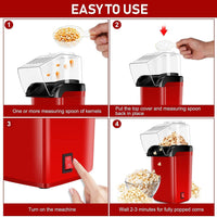 Electric Popcorn Maker Machine