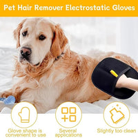 Pet Hair Removal Gloves for Cats & Dogs