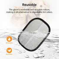 Pet Hair Removal Gloves for Cats & Dogs