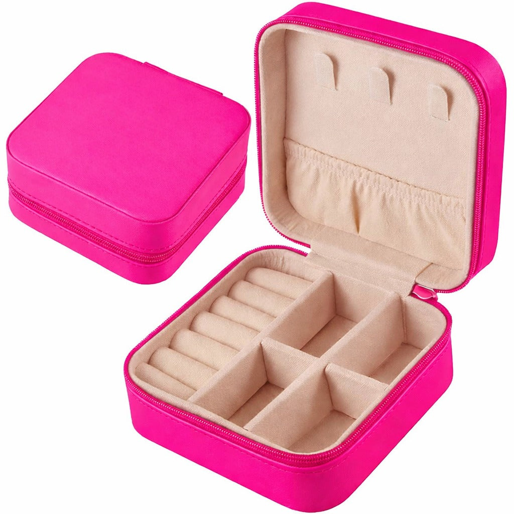 Mini Jewelry Travel Organizer Box
