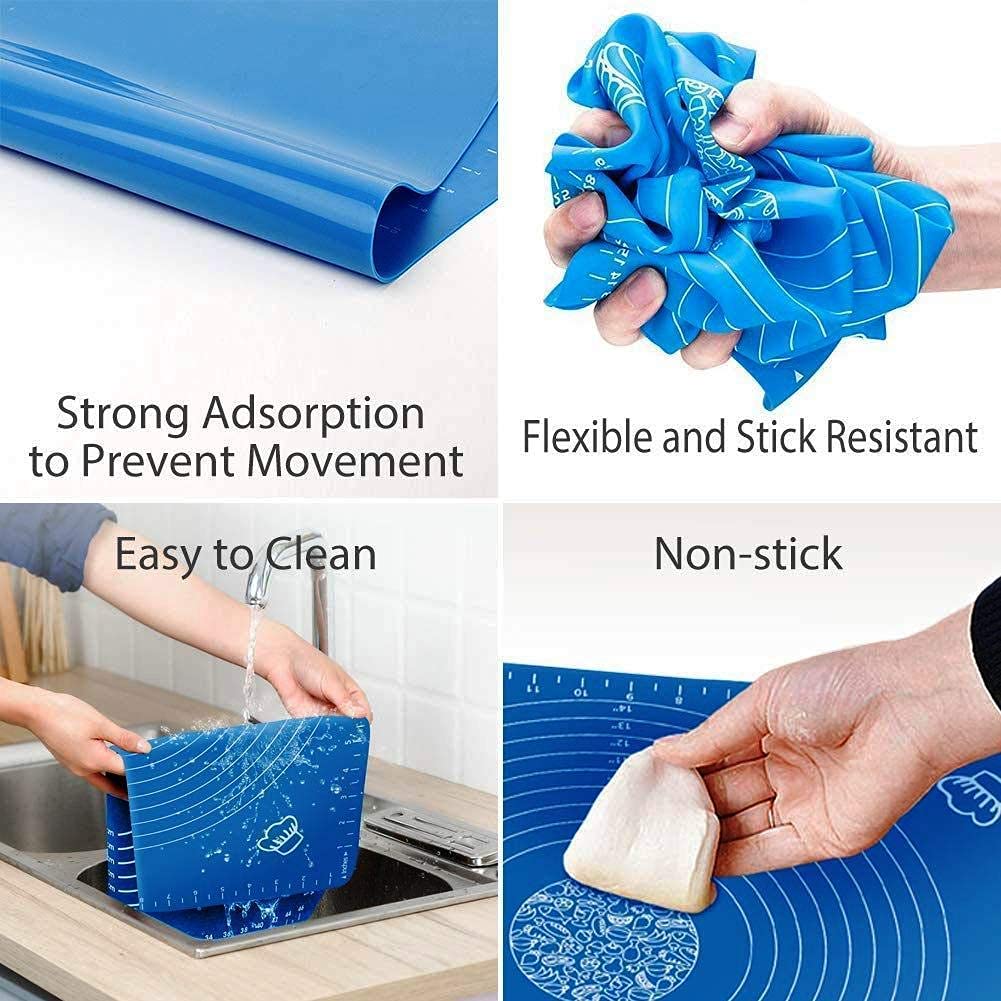 Silicone Baking & Atta Kneading Mat