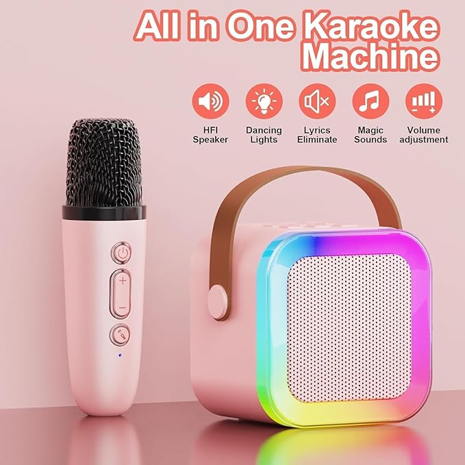 Karaoke Speaker with Wireless Mic