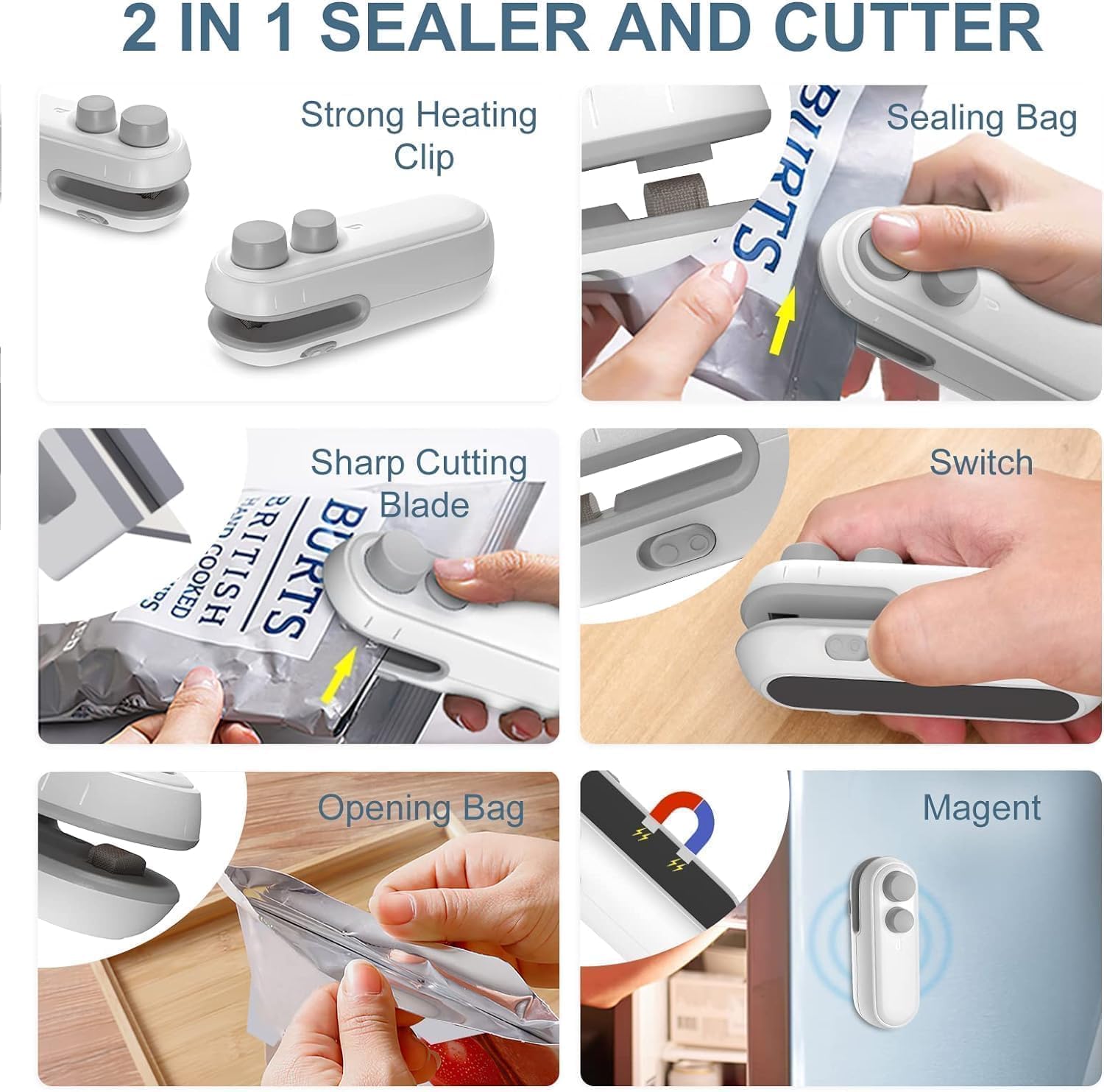 Mini Portable Sealing Machine- Packet Sealer