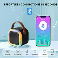 Karaoke Speaker with Wireless Mic