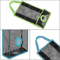 Mesh Polythene / Grocery Bag Holder & Dispenser (Pack of 2)