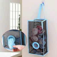 Mesh Polythene / Grocery Bag Holder & Dispenser (Pack of 2)