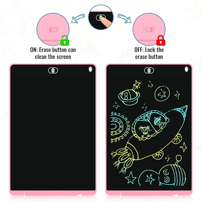 LCD Writing Tablet for Kids 8.5 Inch | Reusable Digital Slate