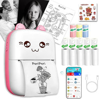 Mini Thermal Printer (Inkless Bluetooth Pocket Printer)