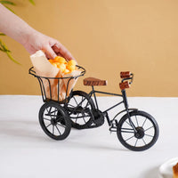 Metal Tricycle French Fry Basket | Decorative Snack Serving Basket